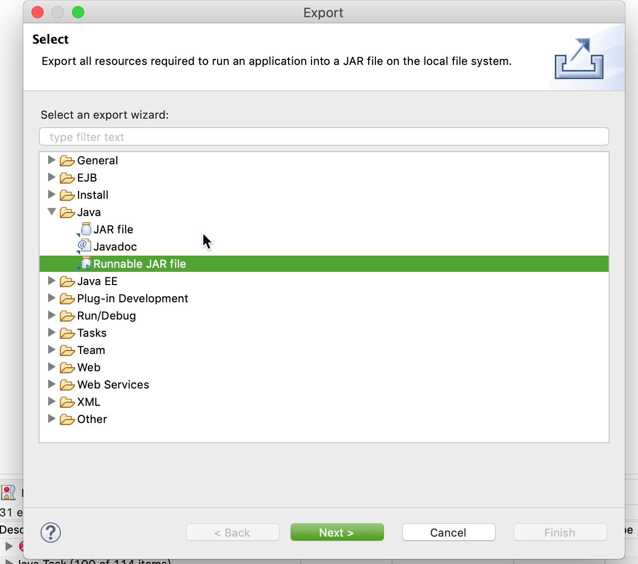 Runnable jAR file